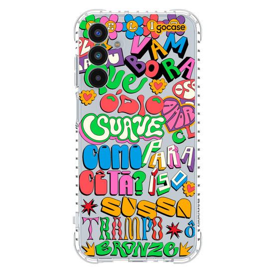 Capinha para celular Expressões Brasil Core