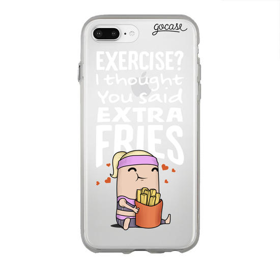 Extra Fries Phone Case Deluxe Matte Protection Iphone 8