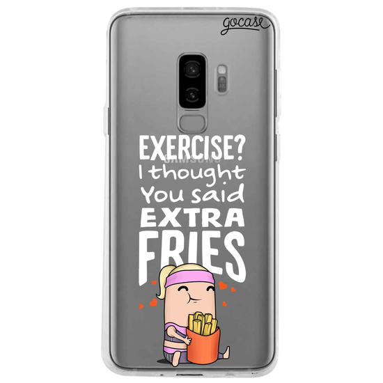 Extra Fries Phone Case Soft Flexible Classic Samsung Galaxy