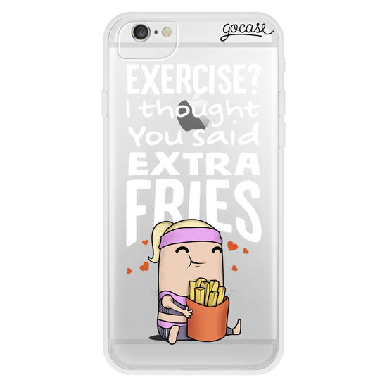 Extra Fries Phone Case Soft Flexible Classic Huawei P30 Lite