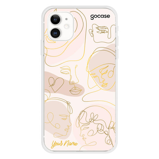 Face Lines Phone Case