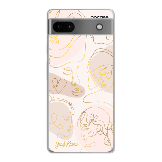 Face Lines Phone Case