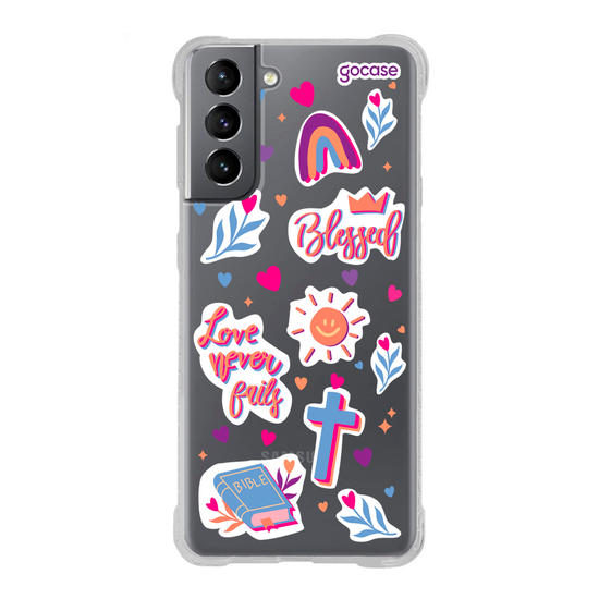 Capinha para celular  Faith Cute Stickers