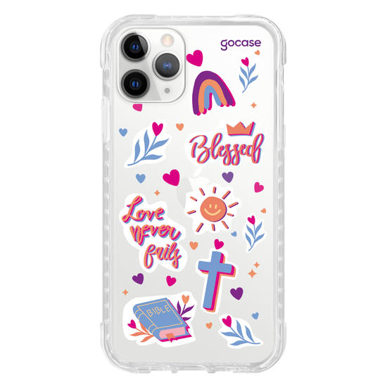 Capinha para celular  Faith Cute Stickers