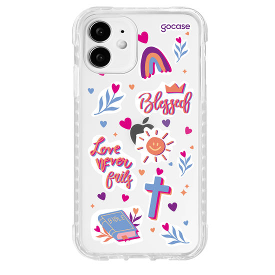 Capinha para celular  Faith Cute Stickers