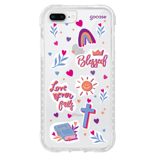 Capinha para celular  Faith Cute Stickers