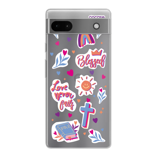 Faithful Cute Stickers Phone Case