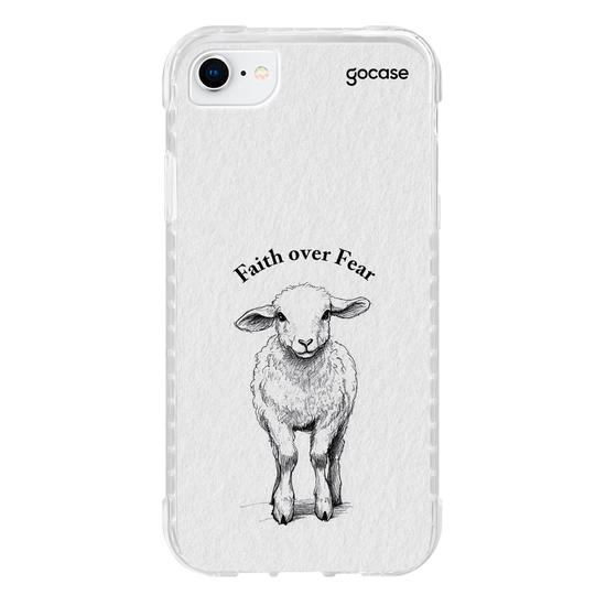 Capinha para celular Faith Over Fear