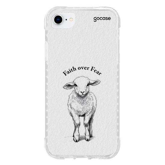 Capinha para celular Faith Over Fear