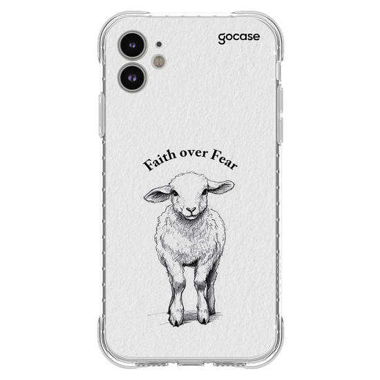 Capinha para celular Faith Over Fear