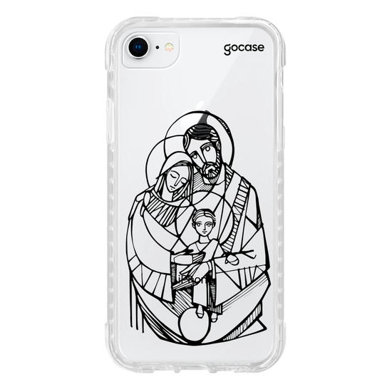 Capinha para celular  Sagrada Família Lineart