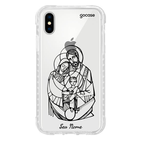 Capinha para celular  Sagrada Família Lineart