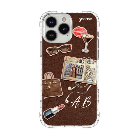 Capinha para celular  Fancy Coffee Girl Picture