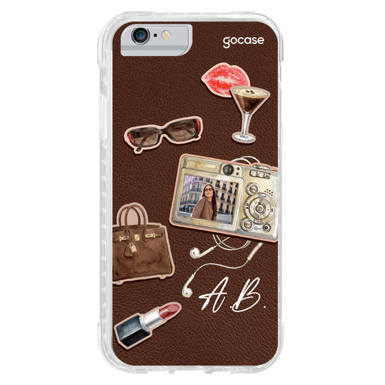 Capinha para celular  Fancy Coffee Girl Picture