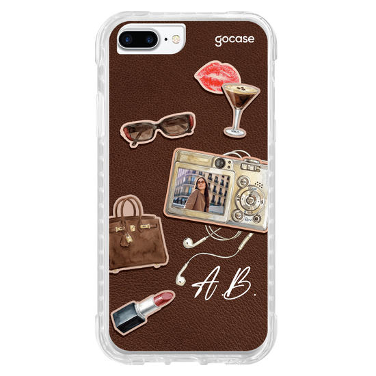Capinha para celular  Fancy Coffee Girl Picture