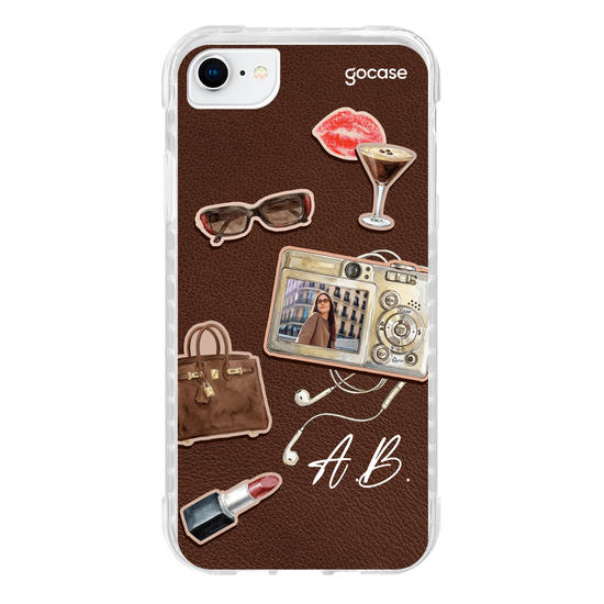 Capinha para celular  Fancy Coffee Girl Picture