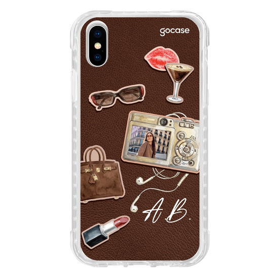 Capinha para celular  Fancy Coffee Girl Picture
