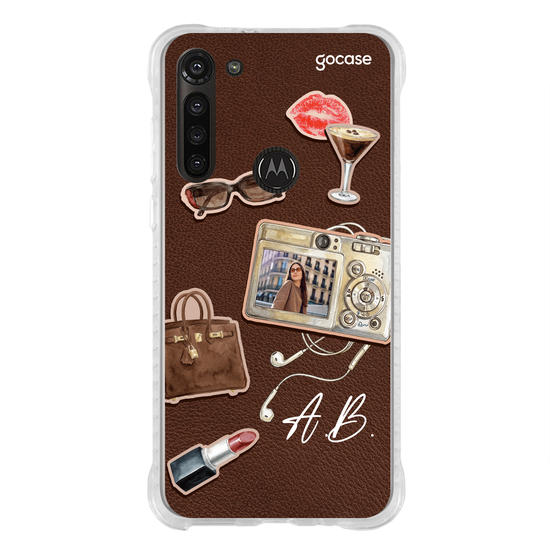 Capinha para celular  Fancy Coffee Girl Picture