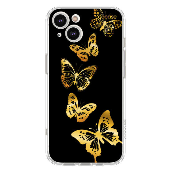  Fancy Golden Butterflies