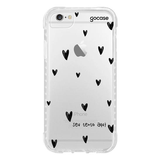 Capinha para celular Fancy Hearts