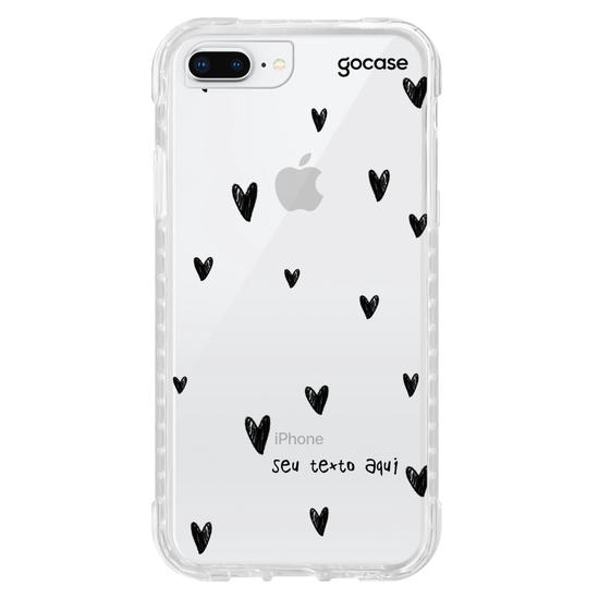 Capinha para celular Fancy Hearts