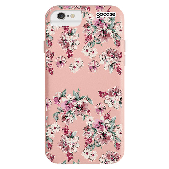 Capinha para celular Fascino - Flores Rosê
