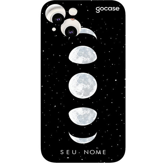 Capinha para celular Fases da Lua