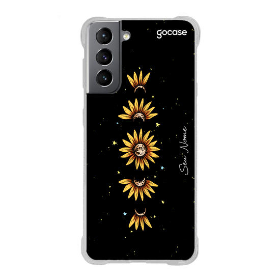 Capinha para celular Fases de Girassol