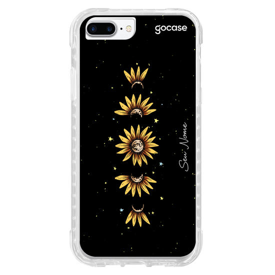 Capinha para celular Fases de Girassol