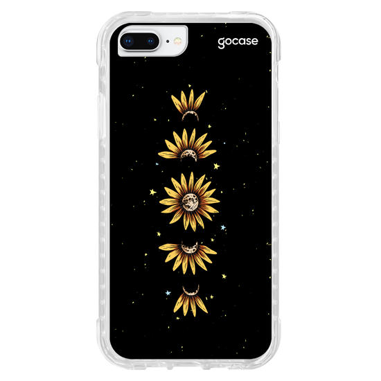 Capinha para celular Fases de Girassol