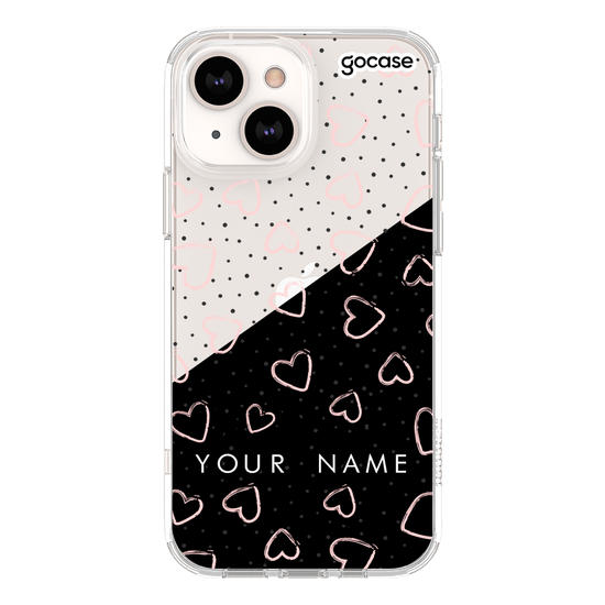 Fashion Hearts Customizable Phone Case