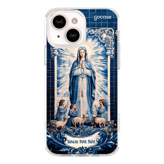 Capinha para celular Nossa Senhora de Fátima - Azuleijos Portugueses