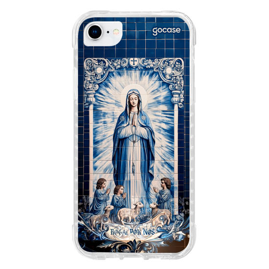 Capinha para celular  Nossa Senhora de Fátima - Azuleijos Portugueses