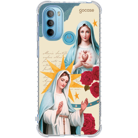 Capinha para celular Fátima Collage