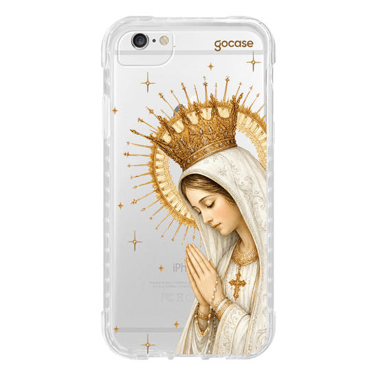Capinha para celular  Fátima em Aquarela