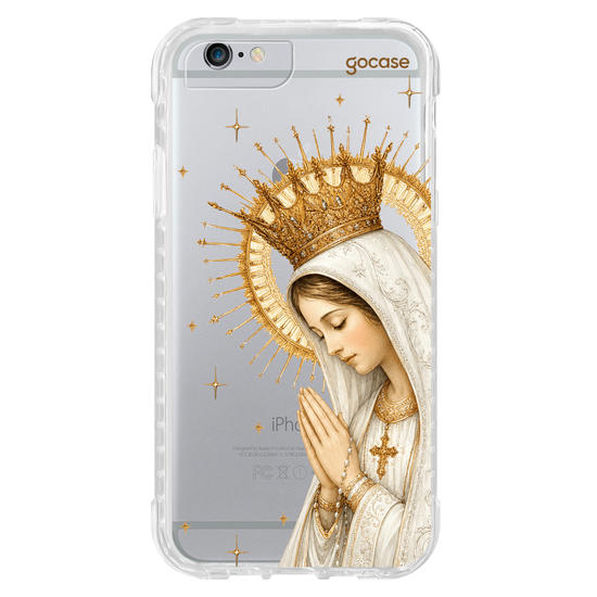 Capinha para celular  Fátima em Aquarela