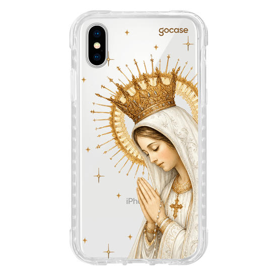 Capinha para celular  Fátima em Aquarela