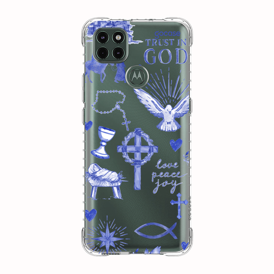 Capinha para celular  Fé Aquarelada