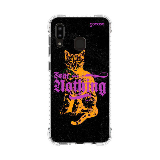 Capinha para celular  Fear Nothing Cat