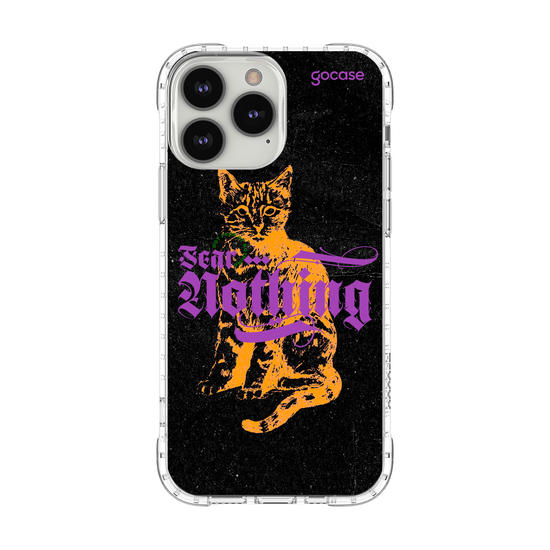 Capinha para celular  Fear Nothing Cat