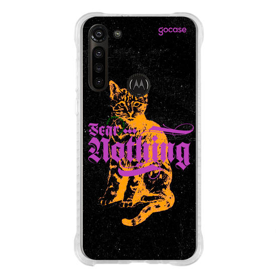 Capinha para celular  Fear Nothing Cat