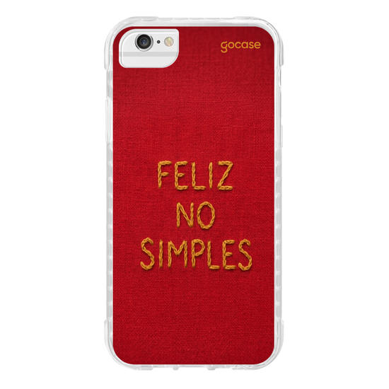 Capinha para celular  Feliz no Simples