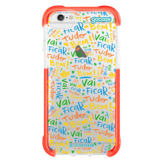 Capinha para celular Ficar Tudo bem