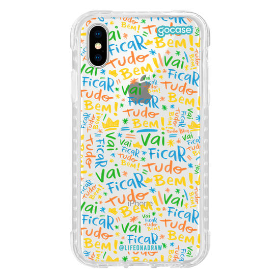 Capinha para celular Ficar Tudo bem