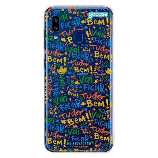 Capinha para celular Ficar Tudo bem