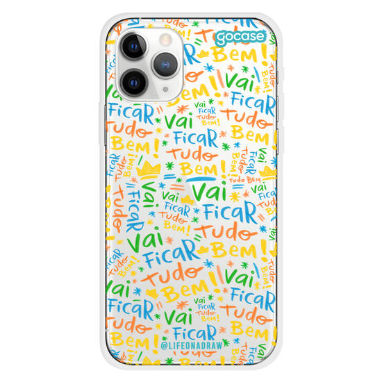 Capinha para celular Ficar Tudo bem
