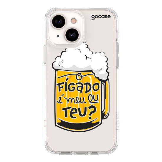 Capinha para celular Fígado é Meu
