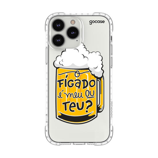Capinha para celular Fígado é Meu