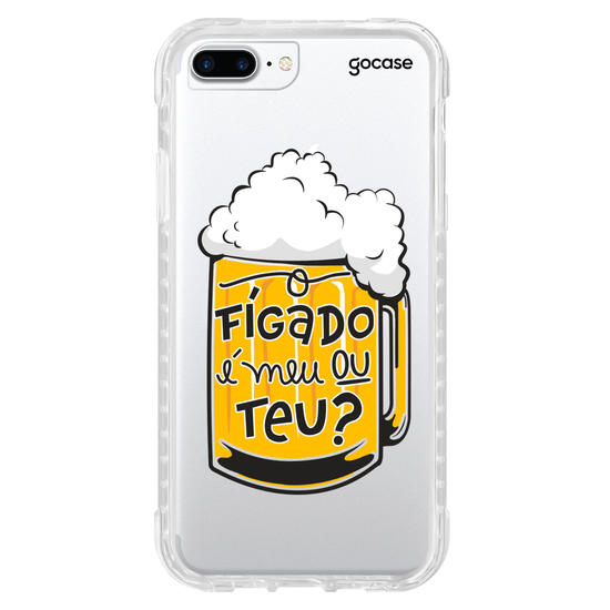 Capinha para celular Fígado é Meu