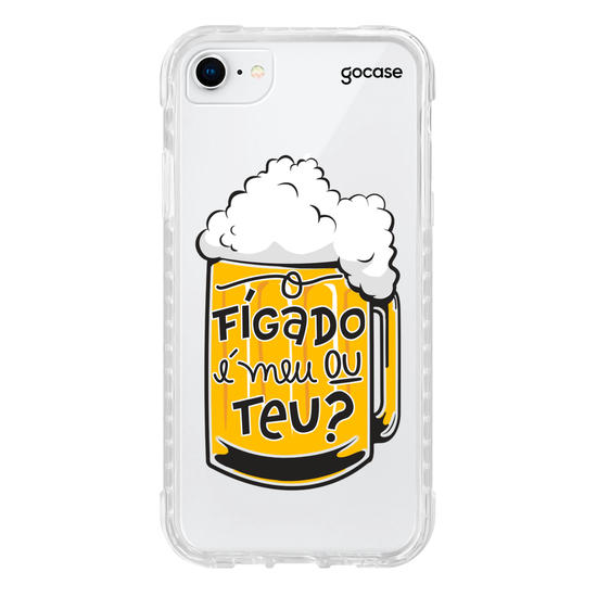Capinha para celular Fígado é Meu